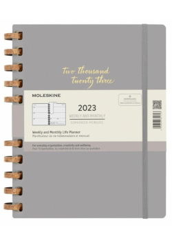 Kalendarz 2023 tyg./mies 12MXXL tw. Remake Smoke