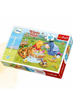 Puzzle 30 Kąpiel Prosiaczka TREFL