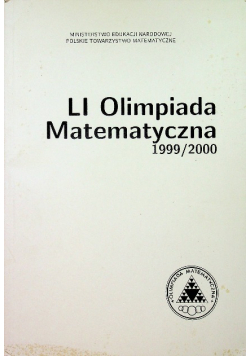 LII Olimpiada Matematyczna 1999 / 2000