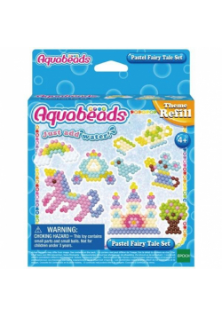 Aquabeads Pastelowe bajkowe zestaw uzupełniający