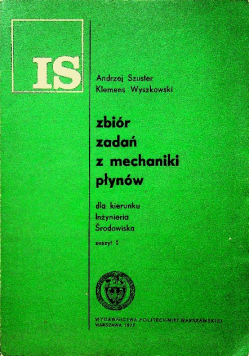 Zbiór zadań z mechaniki płynów