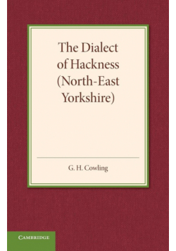 The Dialect of Hackness (North-East Yorkshire)