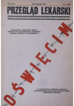 Przegląd lekarski Oświęcim Tom XLVI Nr 1