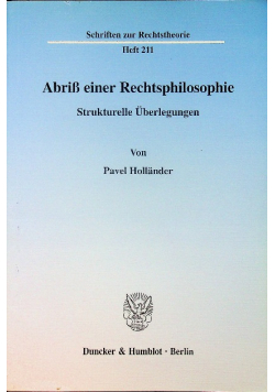 Abriss einer Rechtsphilosophie