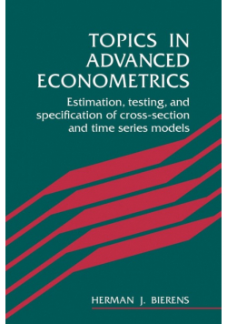 Topics in Advanced Econometrics