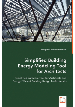 Simplified Building Energy Modeling Tool for Architects