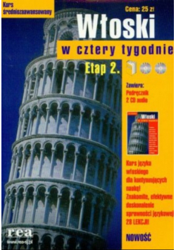 Włoski w cztery tygodnie Etap 2 z CD