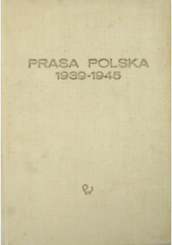 Prasa polska 1939-1945