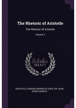 The Rhetoric of Aristotle