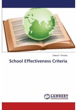 School Effectiveness Criteria