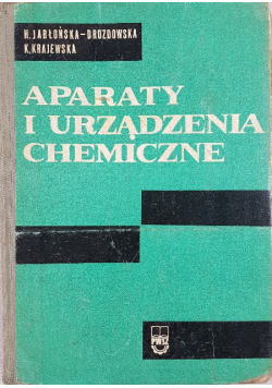 Aparaty i urządzenia chemiczne
