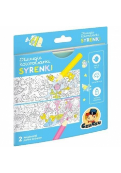Dłuuugie kolorowanki Syrenki