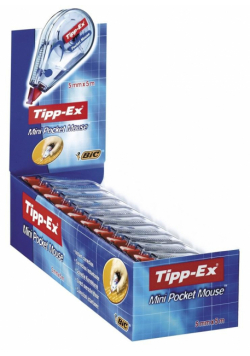 Korektor Tipp-Ex w taśmie 5mm*5m biały (10szt) BIC
