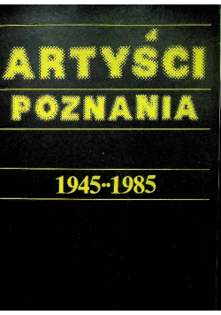 Artyści Poznania 1945 1985