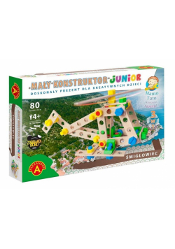 Mały Konstruktor Junior 3w1 - Śmigłowiec ALEX
