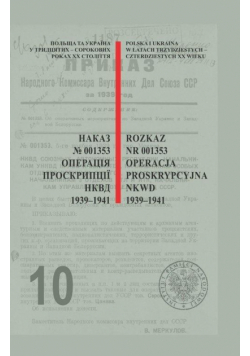 Rozkaz nr 001353. Operacja proskrypcyjna NKWD