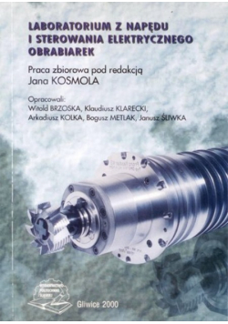 Laboratorium z napędu i sterowania elektrycznego obrabiarek