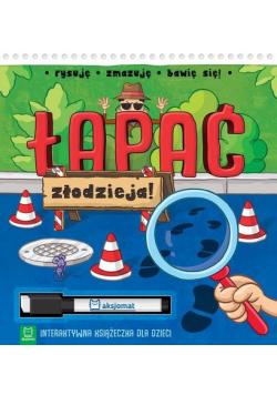 Łapać złodzieja Interaktywna książeczka dla dzieci