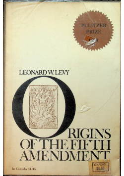 Origins of the fifth amendment