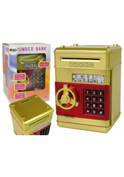 Elektroniczny sejf złoty