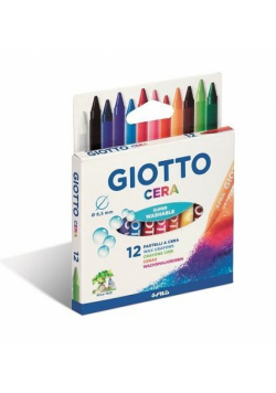 Kredki woskowe Cera 12 kolorów GIOTTO