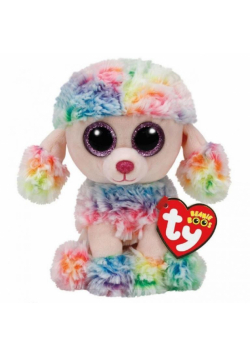 Beanie Boos Rainbow - Wielobarwny Pudel 24cm