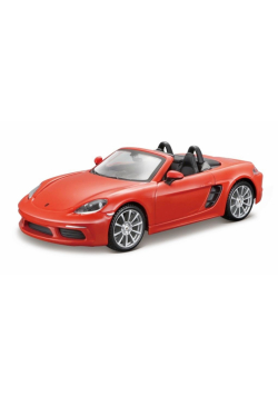 Porsche 718 Boxster Orange 1:24 BBURAGO