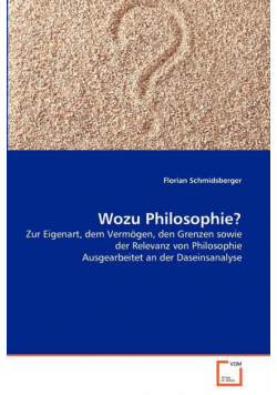 Wozu Philosophie?