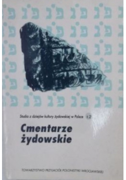 Cmentarze żydowskie