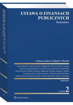Ustawa o finansach publicznych. Komentarz