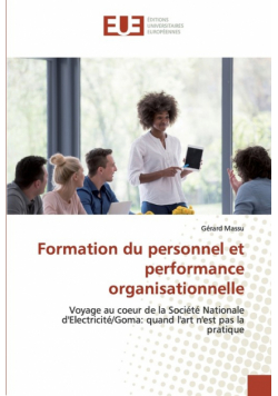 Formation du personnel et performance organisationnelle