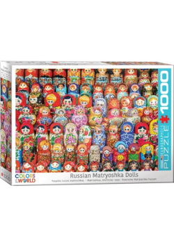 Puzzle 1000 Kolory Świata, Rosyjskie laleczki