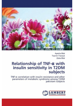 Relationship of TNF-α with insulin sensitivity in T2DM subjects