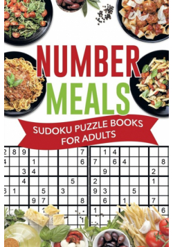 Number Meals | Sudoku Puzzle Books for Adults