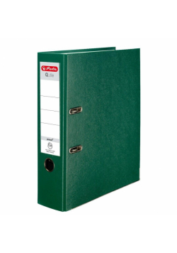Segregator A4 8cm PP zielony Q file