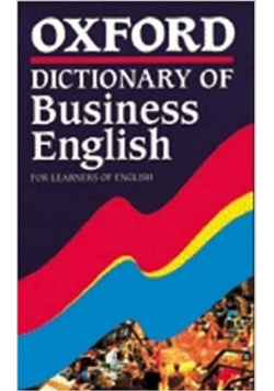 Oxford Dictionary of BusinessEnglish