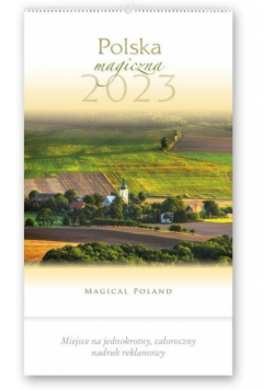 Kalendarz 2023 Ścienny Polska magiczna