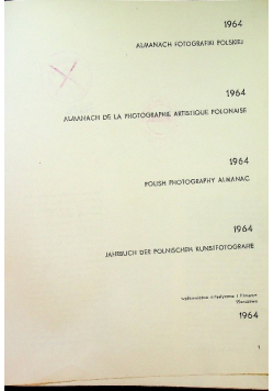 Almanach fotografiki polskiej