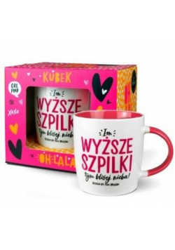 Kubek Oh La La-Wyższe szpilki