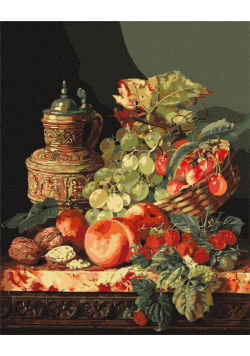 Malowanie po numerach - Odmiana owoców 40x50cm