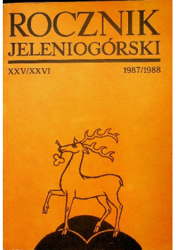 Rocznik jeleniogórski Tom XXV / XXVI 1987 / 1988