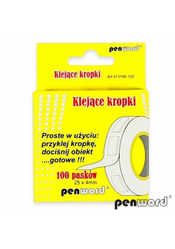Klejące paski 100 pasków
