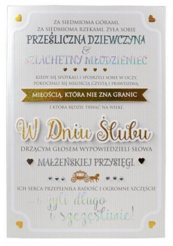 Karnet Primus 0118 Ślub