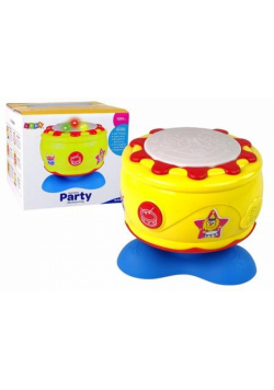 Interaktywny bębenek muzyczny 19cm