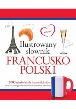 Ilustrowany słownik francusko-polski (różowy)