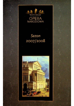 Opera narodowa sezon 2007 / 2008