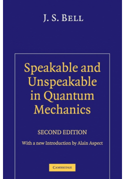 Speakable and Unspeakable in Quantum Mechanics