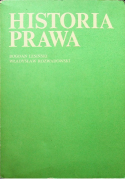 Historia prawa