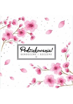 Karnet Primus 0120 Podziękowanie