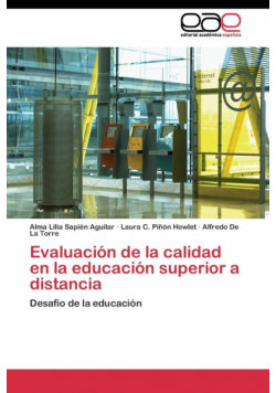 Evaluación de la calidad en la educación superior a distancia